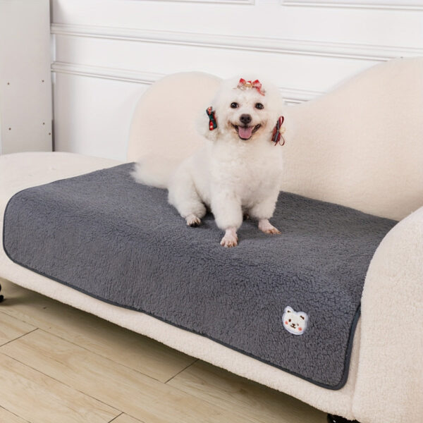 Soft Dog Cage Mat - Machine Washable with Non-slip Bottom and Waterproof Cover